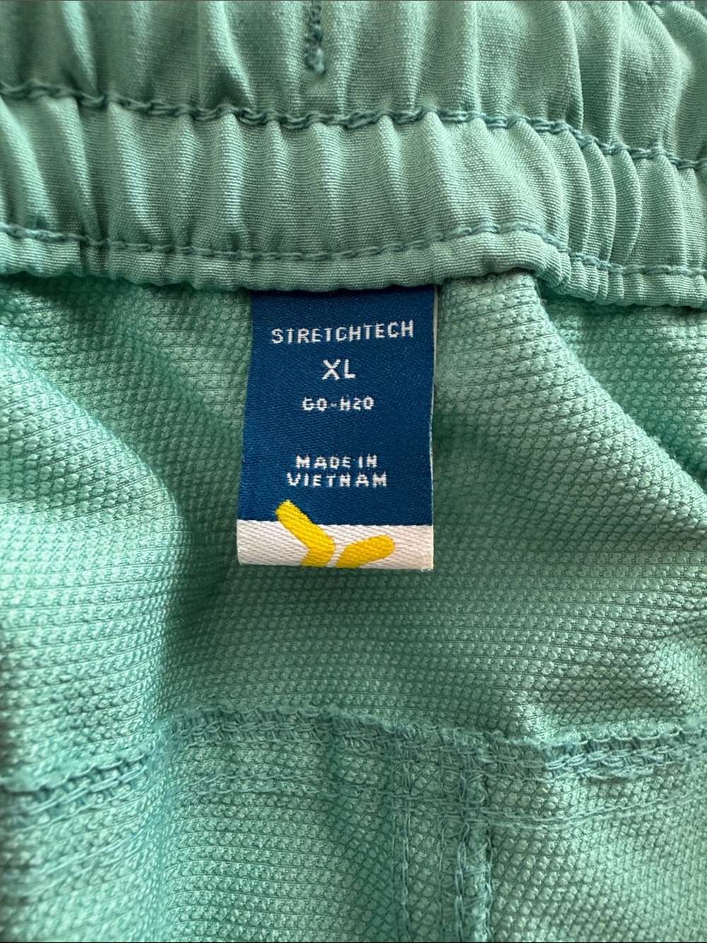 Old Navy Men's Swim Trunks in Mint Green - Picture 2 of 2